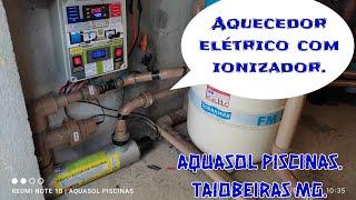 #140 AQUECEDOR ELÉTRICO COM IONIZADOR , vídeo completo com hidráulica e elétrica...