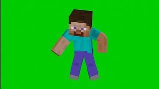 Minecraft Steve Dancing Green Screen