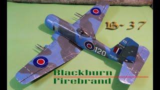 Blackburn  Firebrand B 37/RC/РАЗМАХ1220/Flycat 5010 360 kv