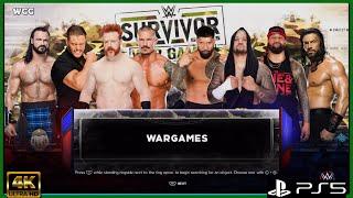 WWE 2K23- Wargames Gameplay (Full Match)