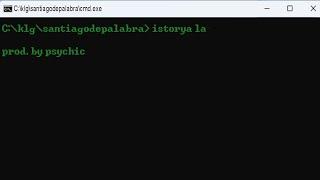 ISTORYA LA - Santiago de Palabra (Prod. by Psychic)