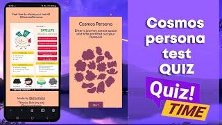 How to take Cosmos Persona Test/Quiz {MARCH 2024}