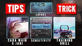 USUT TUNTAS TRAINING, SETTING, LATIHAN RED DOT, CARA MAIN 5 JARI !! Ryan Prakasha PUBG Mobile