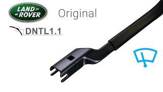 How to install Land Rover wiper blades. DNTL1.1 fit