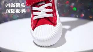 2020春夏新款儿童帆布鞋男童休闲鞋网面女童鞋韩版饼干鞋宝宝鞋子