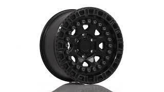 Black Rhino Wheels Carbine in Matte Black w  Machined Tinted Ring Bronze Bolts Wheels By Hot Tracks