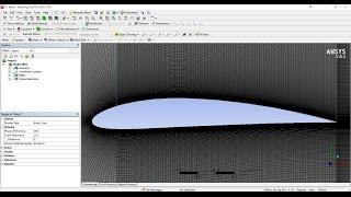  ANSYS MESHING - NACA 4412 - Structured Mesh - Part 3/4