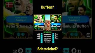 Gianluigi Buffon or Peter Schmeichel?? Epic italian league guardians | Best goalkeeper #efootball