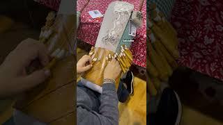 Masters of their craft! Expert bobbin lacemakers are amazing to watch. #skills #fiberart #bobbinlace