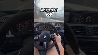 B58 MST Intake Noise Flutter/Whistle #bmw #b58 #mstintake #bmsintake #mhd  #xhp #440i #340i #m340i