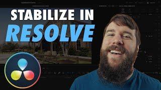 DaVinci Resolve Stabilizer EXPLAINED - Fix Shaky Video FAST