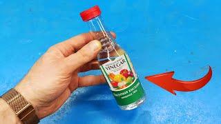 Don't buy super glue, make it yourself in 2 minutes from vinegar!