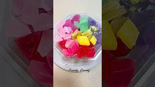 美麗的寶石 美しい宝石Beautiful Gemstone.#糖堂#寒天糖 #asmr #琥珀糖 #寶石gem