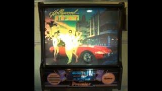 HOLLYWOOD HEAT PINBALL MACHINE - BY GOTTLIEB 1986