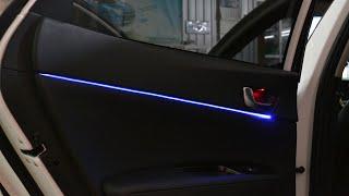 KIA OPTIMA подсветка с AliExpress как на S классе! - illumination with AliExpress as an S class!