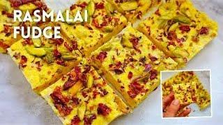 Rasmalai fudge recipe | Raksha bandhan special mithai | Homemade chocolate fudge