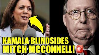 Kamala Harris Drops UNEXPECTED Bombshell On MITCH MCCONNELL