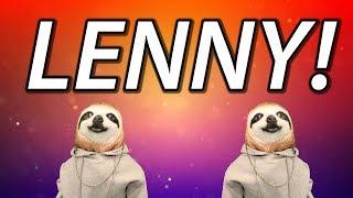 HAPPY BIRTHDAY LENNY! - SLOTH HAPPY BIRTHDAY RAP