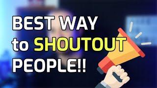 Shout Outs that Play a Random Clip LIVE on your Twitch Stream!!