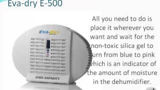 Eva-dry E-500 Renewable Wireless Mini Dehumidifier