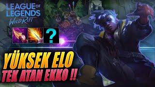 Wild Rift: YÜKSEK ELO TEK ATAN EKKO BUİLD !! 1V9 ATMAK MÜMKÜN OLAN TEK ŞEMPİYON !!