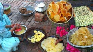 Authentic Village Style Aloo Chips in Clay Oven ￼ | Home made Potato Chips | Village Daily lifestyle