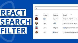 React Search Filter Tutorial Beginner to Advanced