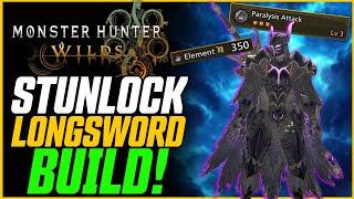 This Longsword Build is BROKEN! Stunlock Paralysis is Amazing! // Monster Hunter Wilds LS Build