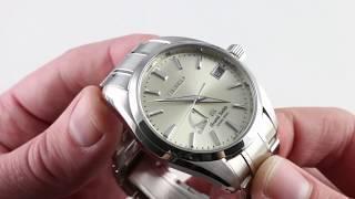 Grand Seiko Spring Drive SBGA001 Luxury Watch Review