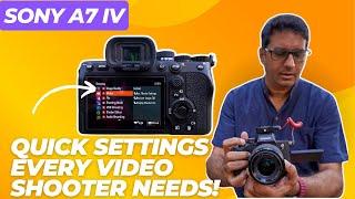 Best Sony A7 IV Settings For Instantly Better Videos!