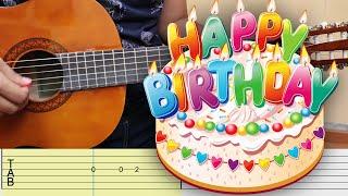 Happy Birthday / Guitarra Tutorial / Fácil / Cover