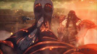 EREN VS ARMIN COLOSSAL TITAN AOT FINAL SEASON