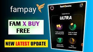 fam x card new update ।। buy  " FAMCARD FREE " at just Rs  free fampay new update ।। fam x buy