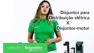 DISJUNTOR DISTRIBUIÇÃO ELÉTRICA E DISJUNTOR-MOTOR: Qual É a Diferença? | Schneider Electric Brasil