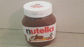 Nutella Big 750g Ferrero Unboxing