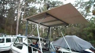 make a cheap boat aluminium hardtop DIY Part 8