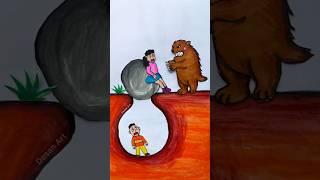 please leave my hair ~ working art skill wood/hand crafts / #shorts