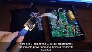Read TP-LINK TL-WDR4300ND wifi router flash chip without de-soldering
