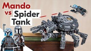 LEGO Spider Tank REVIEW 75361 / Best Bo-Katan Ever?