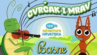 Basne - Cvrčak i Mrav