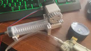 Syringe Pump First Test