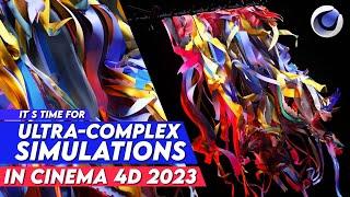 Ultra-Complex Simulations in Cinema 4D 2023: Let´s build a highly detailed Flag with Cloth Tools