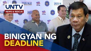 Ilang kaalyado ni ex-PRRD, naghain ng COC; Duterte clan, binigyan ng deadline ng PDP – Sen. Padilla