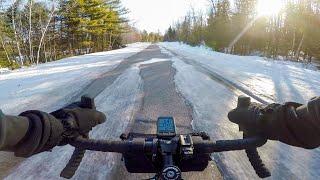 Winter Bike Commute (POV)