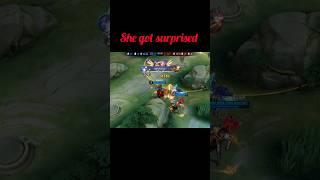 She got surprised || Mobile Legend Shots || Mlbb shorts#mlbb#mlbbshorts#short#shots#pascol#chou