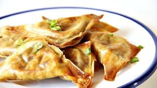 Vegan Baked Crab Rangoons | East Meets Kitchen