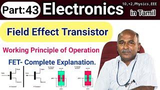 Field Effect Transistor Working in Tamil