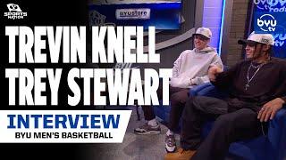 Trevin Knell and Trey Stewart discusses last home game and reflect on their career on BYUSN