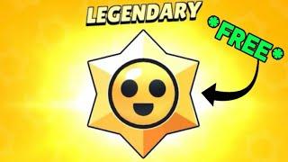 HOW TO GET A FREE LEGENDARY STAR DROP IN BRAWL STARS