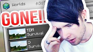 Minecraft Pocket Edition | I LOST MY WORLD...